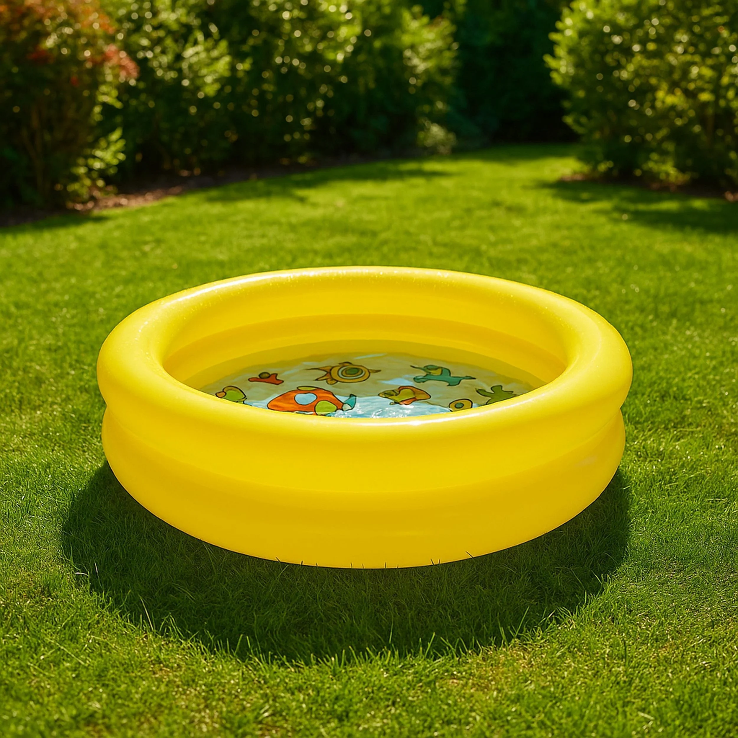 SUNCLUB Planschbecken Kinderpool Ø 61 × 12,5 cm • Baby-Pool mit Tiermotiv